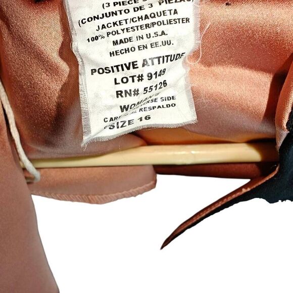 Vintage Cropped Open Front Blazer - Picture 4 of 7